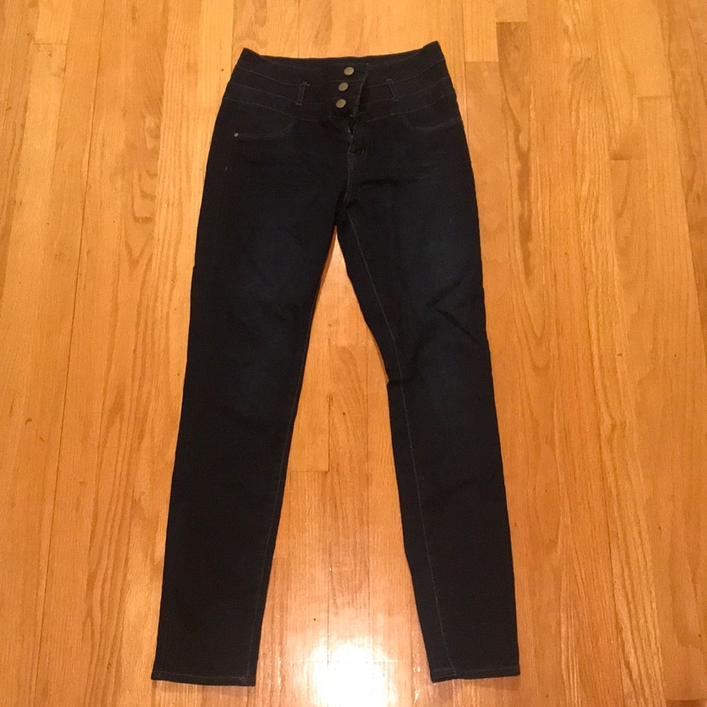 Refuge Dark Wash High Waisted Jegging